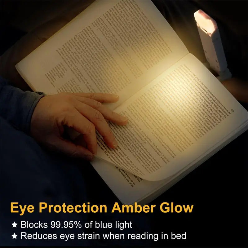 Lampada da Lettura LED Ricaricabile USB con Protezione Occhi