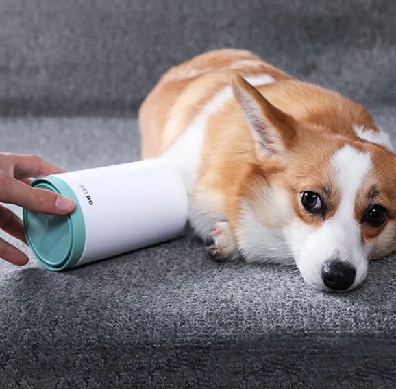Pulitore Zampe Portatile per Cani e Gatti