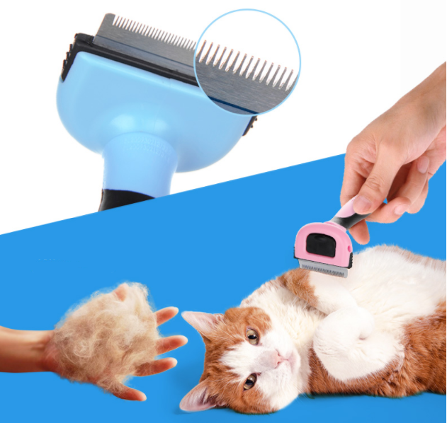 Spazzola Autopulente per Cani e Gatti