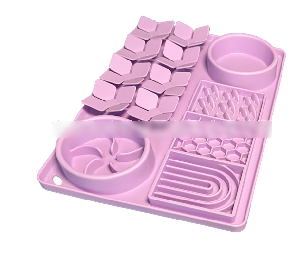 Tappetino Slow Feeder 4-in-1 per Cani e Gatti