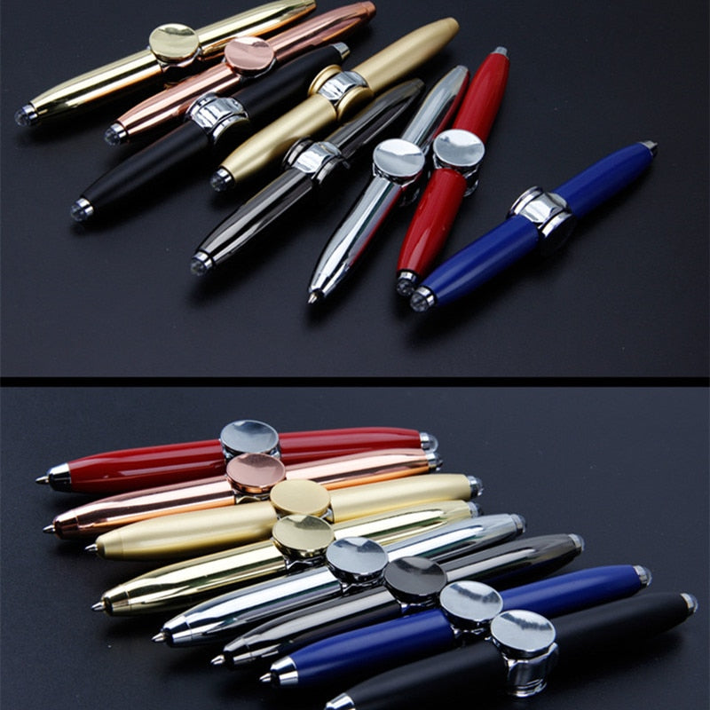 Penna LED Girevole Antistress
