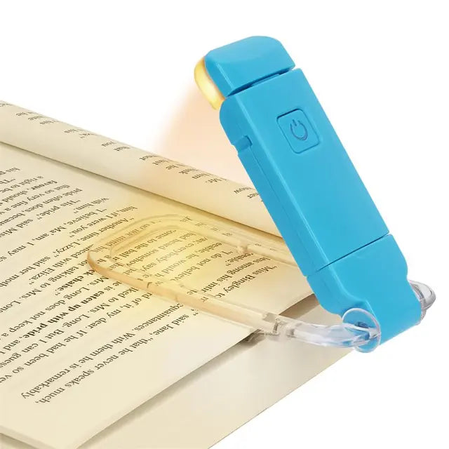 Lampada da Lettura LED Ricaricabile USB con Protezione Occhi