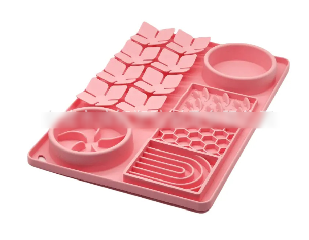 Tappetino Slow Feeder 4-in-1 per Cani e Gatti