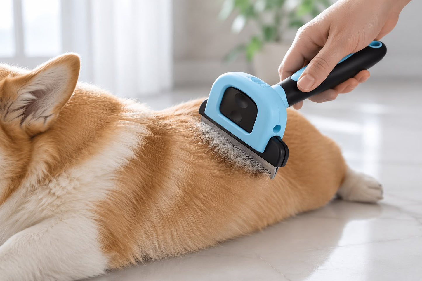 Spazzola Autopulente per Cani e Gatti