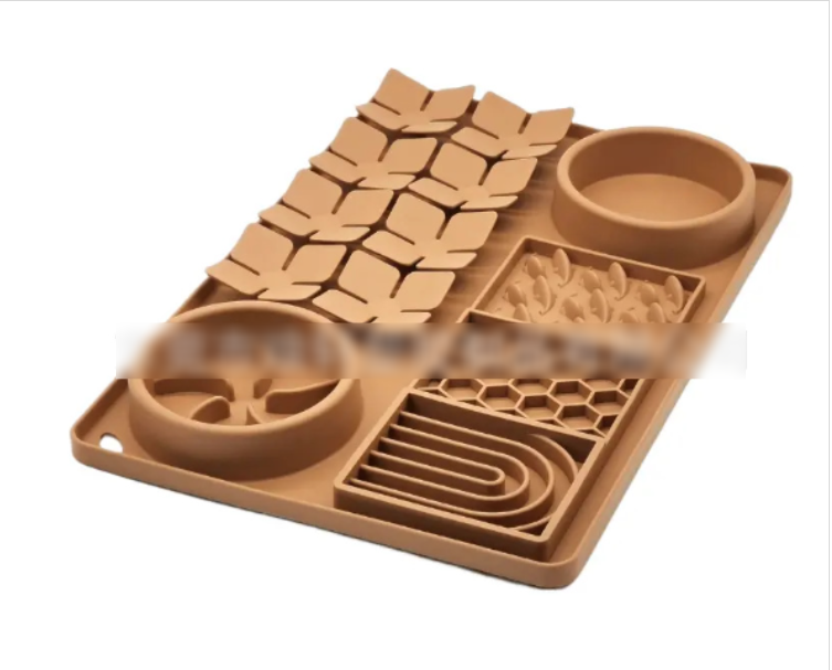 Tappetino Slow Feeder 4-in-1 per Cani e Gatti