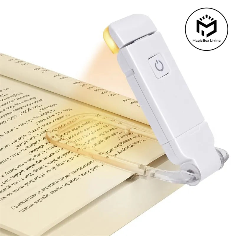 Lampada da Lettura LED Ricaricabile USB con Protezione Occhi